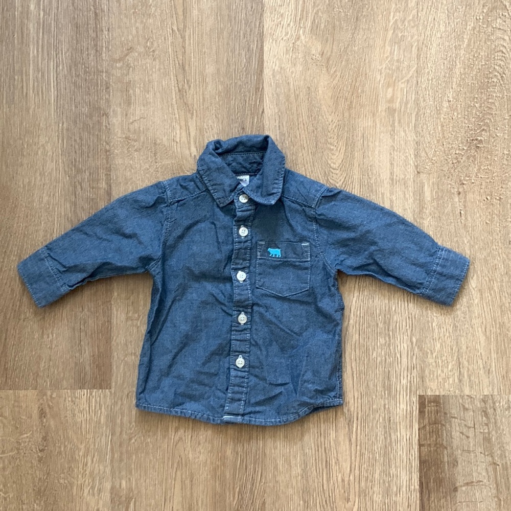 Carter’s Denim Long Sleeve Top